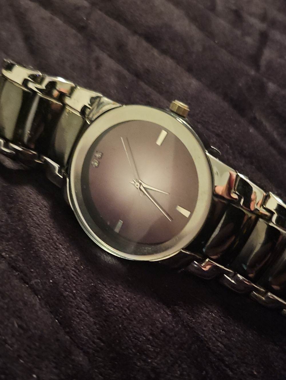 Stylish Men's Black Stainless Steel Watch